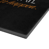 常に信じて下さい カッティングボード (角)