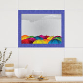 常に傘の下に部屋がある – シリーズ ポスター (キッチン)