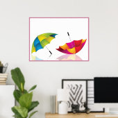 常に傘の下に部屋がある – シリーズ ポスター (ホームオフィス)