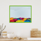 常に傘の下に部屋がある – シリーズ ポスター (キッチン)