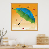 常に傘の下に部屋がある – シリーズ ポスター (キッチン)