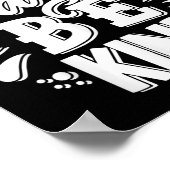常に優しいグラフィインスパイアック引用文 ポスター (角)