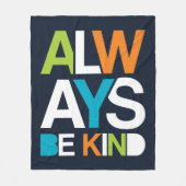 常に優しい フリースブランケット (正面)