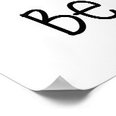 常に優しく あらゆる虹の子供部屋 ボーホー ポスター (角)