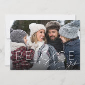 常に優雅に喜べ 宗教的な1枚の写真 シーズンカード (正面)