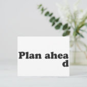 常に先行プラン ポストカード (スタンド正面)