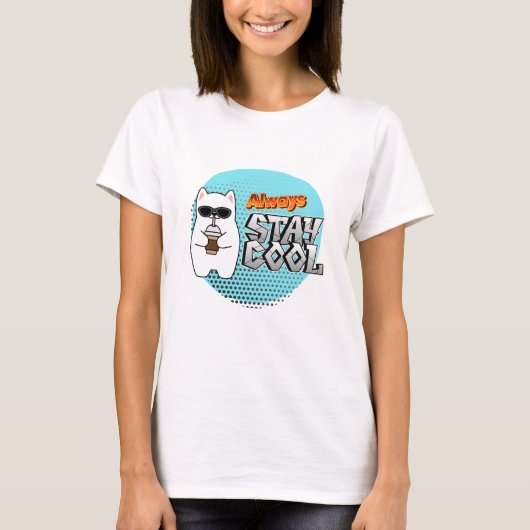 常に冷静さを保て Tシャツ (正面)