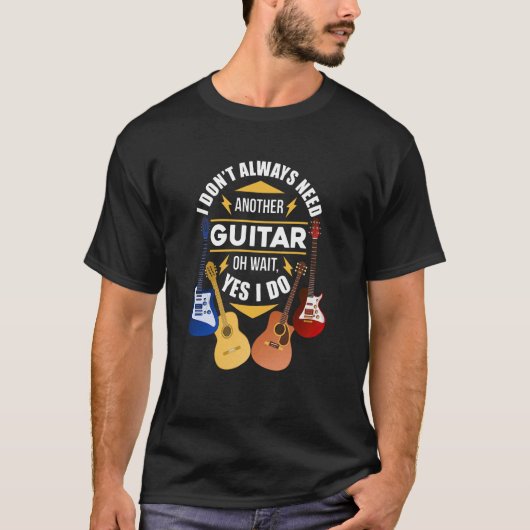 常に別のギター区を必要としない Tシャツ (正面)