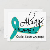 常に卵巣癌を望む ポストカード (正面/裏面)