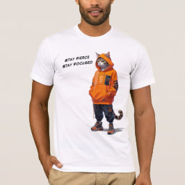 常に厳しく、集中できる – カスタマイズ可能なTシャツ Tシャツ