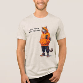 常に厳しく、集中できる – カスタマイズ可能 トライブレンドＴシャツ