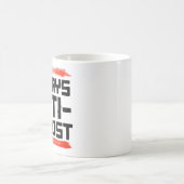 常に反ファシズム コーヒーマグカップ (中央)