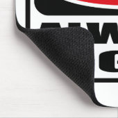 常に右のマウスパッドの警告 マウスパッド (コーナー)