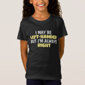 常に右離れ左に手に入れる Tシャツ (正面)