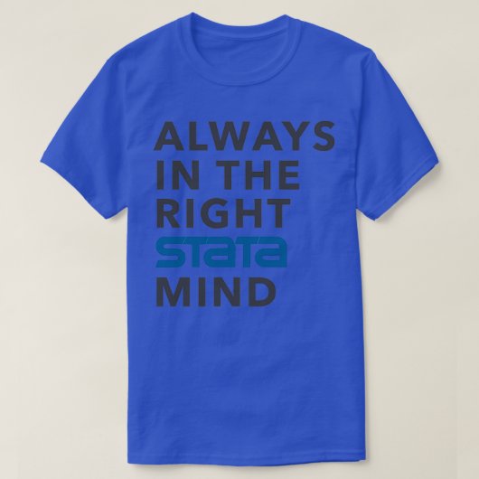 常に右Stataの心1 Tシャツ (デザイン正面)