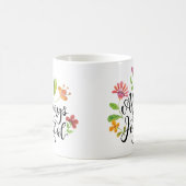 常に喜び – 1テサロニケ5:16-18 コーヒーマグカップ (中央)