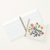 常に喜び – 1テサロニケ5:16-18 ノートブック (内部)