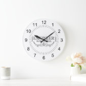 常に土木技師 ラージ壁時計 (ホーム)