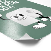 常に在庫 – トイレおもしろい紙アラーム フォトプリント            (角)