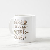 常に変わらない コーヒーマグカップ (正面左)