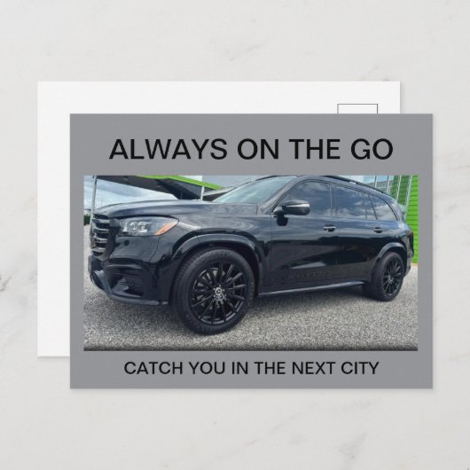 常に外出中 ポストカード (正面/裏面)