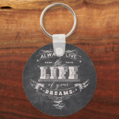 常に夢の中で生きるグランジ キーホルダー (正面)