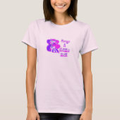 常に女王蜂 ホットピンクボタン Tシャツ (正面)