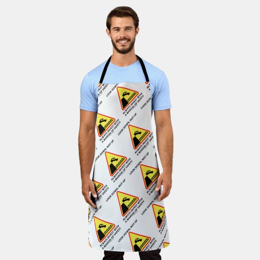 常に安全のマージンを投資しないダウンを見る エプロン (着用した状態)