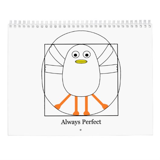 常に完璧なカレンダー カレンダー (裏面)
