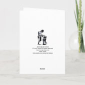 常に専用の機能！父の日を祝う カード (裏面)