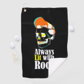 常に岩で照らされる ゴルフタオル (インサイチュ)