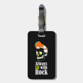 常に岩で照らされる ラゲッジタグ (裏面縦)