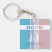常に希望を持つ キーホルダー (正面)