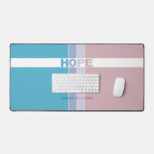 常に希望を持つ デスクマット (キーボード&マウス)