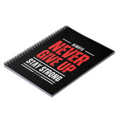 常に強い与えことを続けやる気を起こさせるる ノートブック (左側)