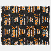 常に強い…MDS フリースブランケット (正面(横))