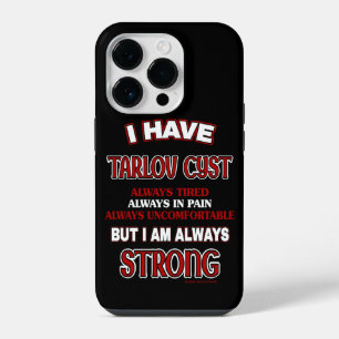 常に強い...Tarlov嚢胞 iPhone 14 Proケース