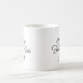 常に後を追ハート コーヒーマグカップ (中央)