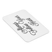 常に後を追ハート マグネット (右側)