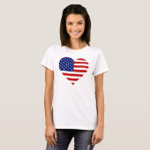 常に心にアメリカ合衆国 Tシャツ (正面フル)