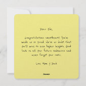 常に応援 |やる気を起こさせる引用文 シーズンカード (裏面)