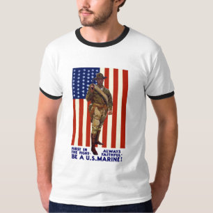 常に忠実 -- 米国の海兵隊員があって下さい Tシャツ