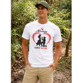 常に愛が勝つ ユニセックス ベラ キャンバスTシャツ Tシャツ