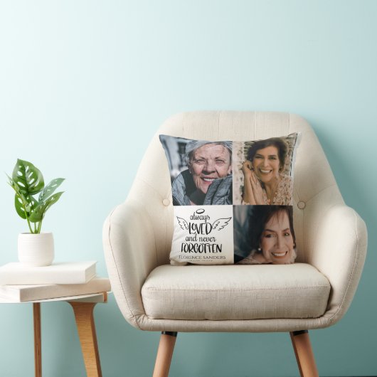 常に愛され忘れている記念写真 クッション (椅子)