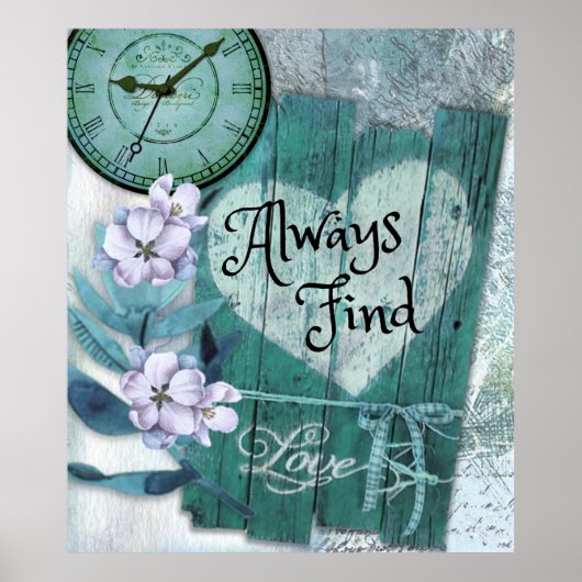 常に愛を見つける ポスター (正面)