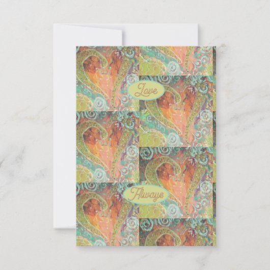 常に愛 サンキューカード (正面)