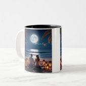 常に愛 ツートーンマグカップ (正面左)