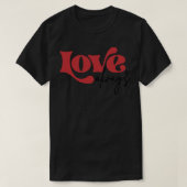 常に愛 Tシャツ (デザイン正面)