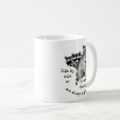 常に感動的お客様のハート引用文 コーヒーマグカップ (正面右)