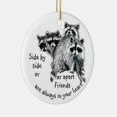 常に感動的お客様のハート引用文 セラミックオーナメント (右)